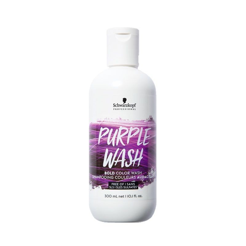 Shampoing pigmentant violet PURPLE WASH Schwarzkopf 300ml